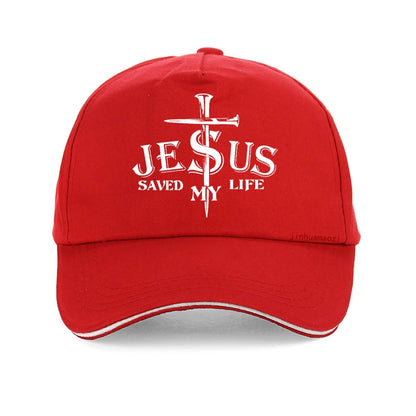 Jesus Saved My Life Baseball Cap