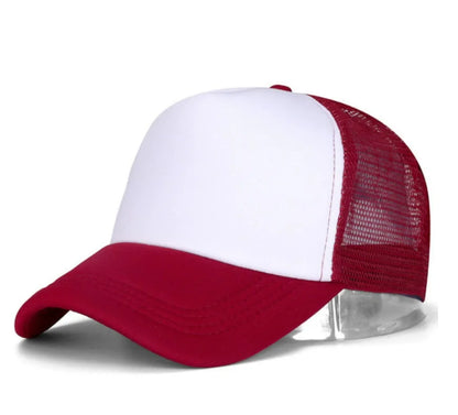 Unisex Cap Men Casual Plain Mesh Baseball Cap