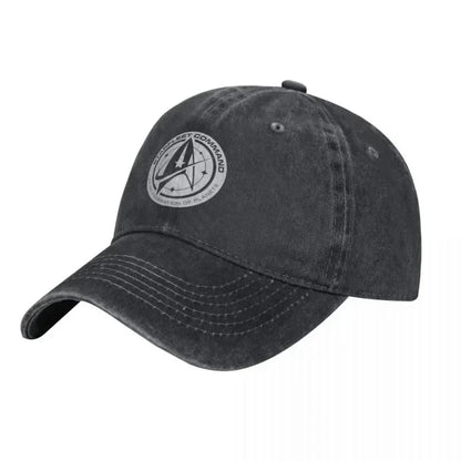 Y2K Stars Treks Baseball Caps Retro Distressed Washed