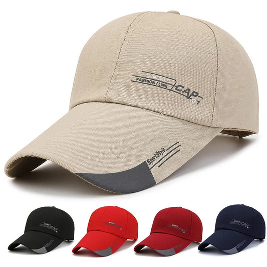 Extra Long Brim Baseball Cap For Men Women