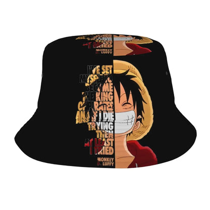 Japan Manga Bucket Hat One Piece Japanese Anime