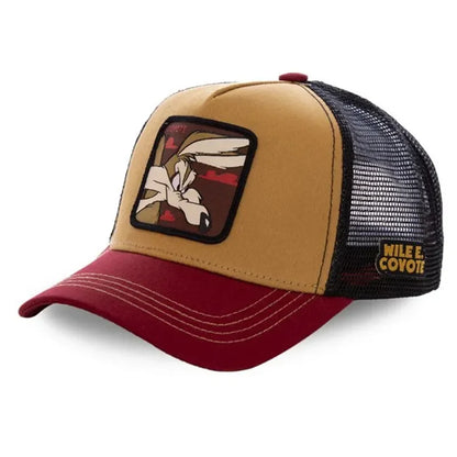 High Quality Brand Anime Cartoon Snapback Cotton Baseball Cap Men Women