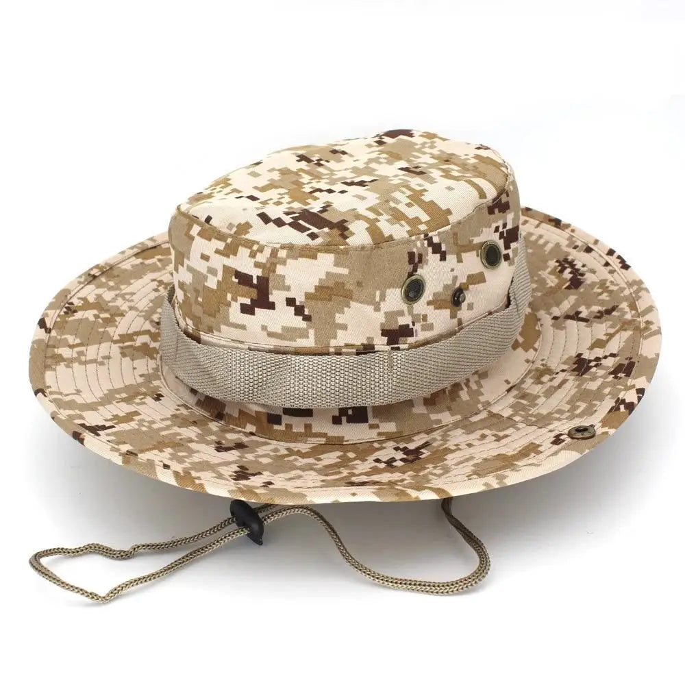 Jungle Cap Camouflage Tactical Caps Military Boonie Hat Men Women
