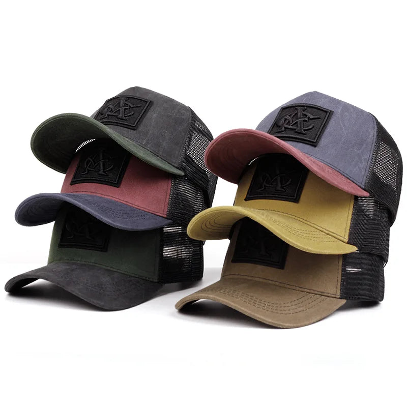 Unisex CA Letter Embroidery Baseball Hats