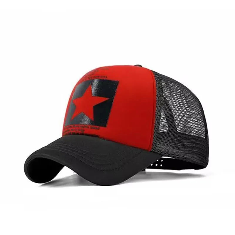 Fashion Spring Baseball Cap Snapback Mesh Hats
