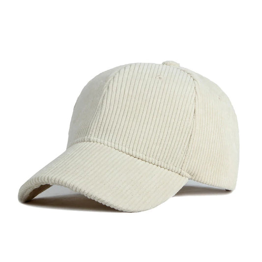 New Corduroy Baseball Cap for Men and Women