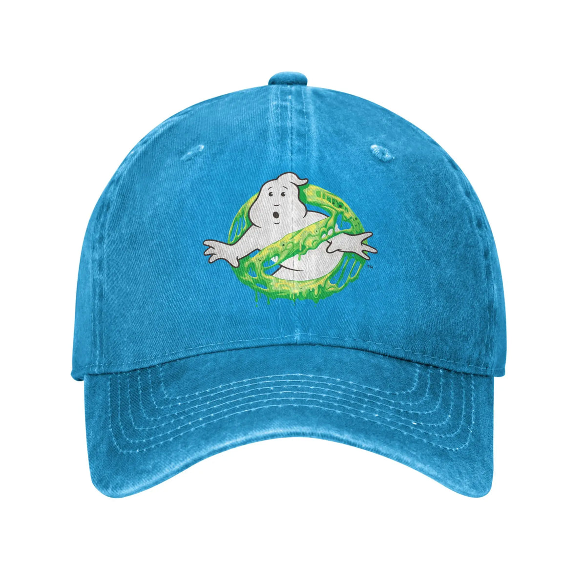 Ghostbusters Slimer Neon Casual Baseball Cap