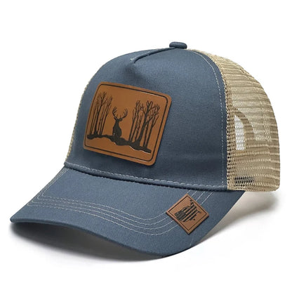 Fashion Leathers Luxury Baseball Caps Female Male Sport Visors