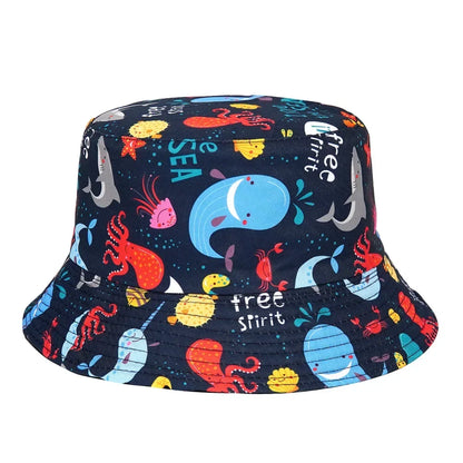 Summer Sun Protection Bucket Hat