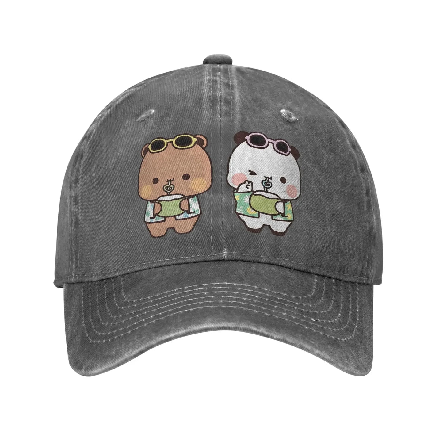 New Bubu And Dudu On Vacation Drink Coconut Juice Baseball Cap