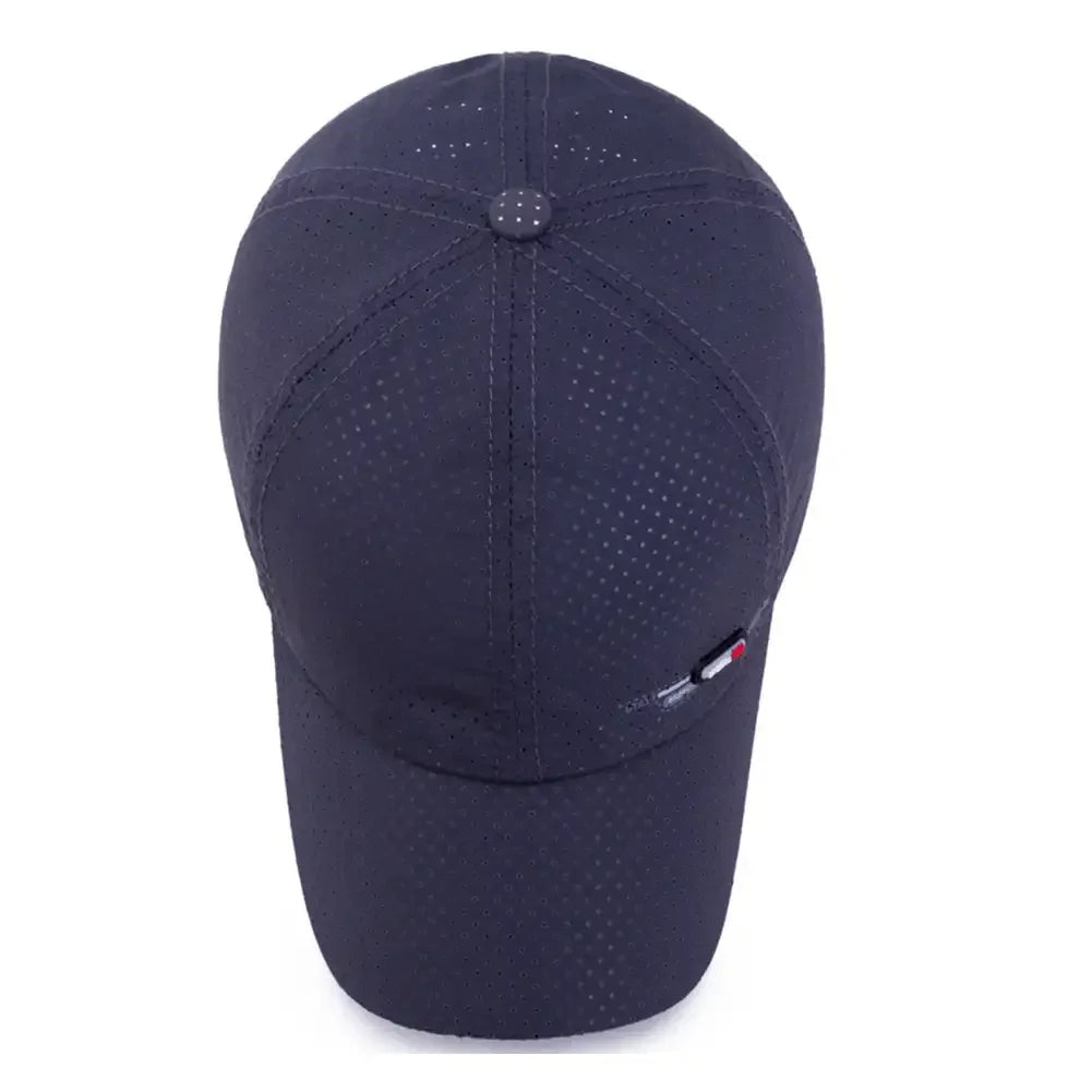 Summer Quick Dry For Men Sports Running Sweat Baseball Cap Male
