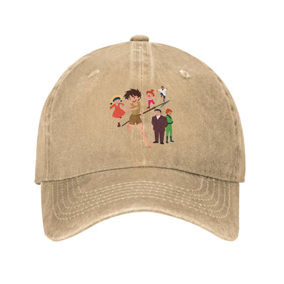Conan The Future Boy Washed Baseball Cap
