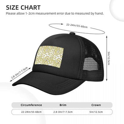 Cute Kiiroitori Pattern Rilakkuma Mesh Baseball Caps