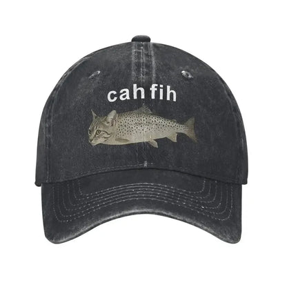 Cah Fih Meme Baseball Cap