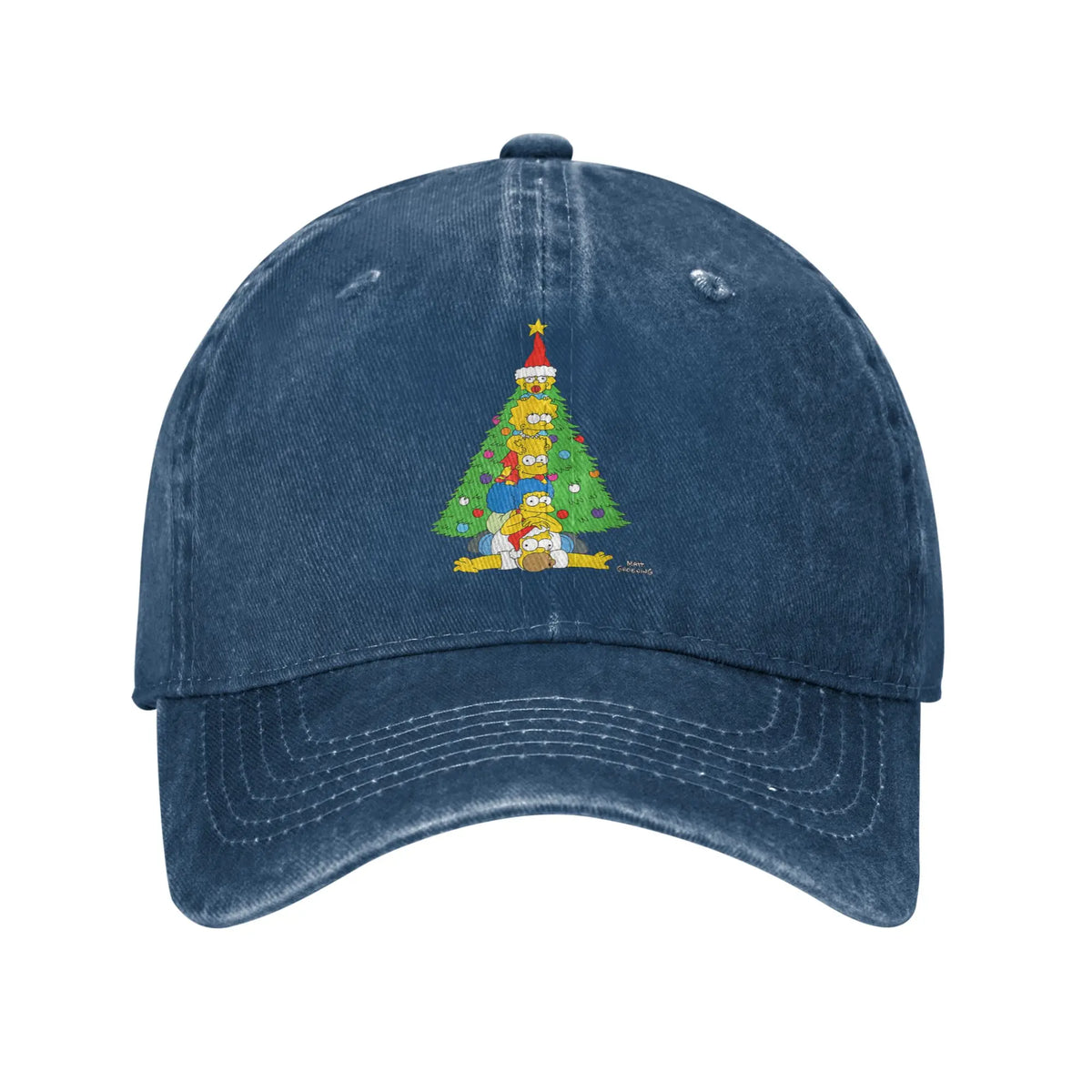The S-simpson Tree Stack Washed Baseball Cap
