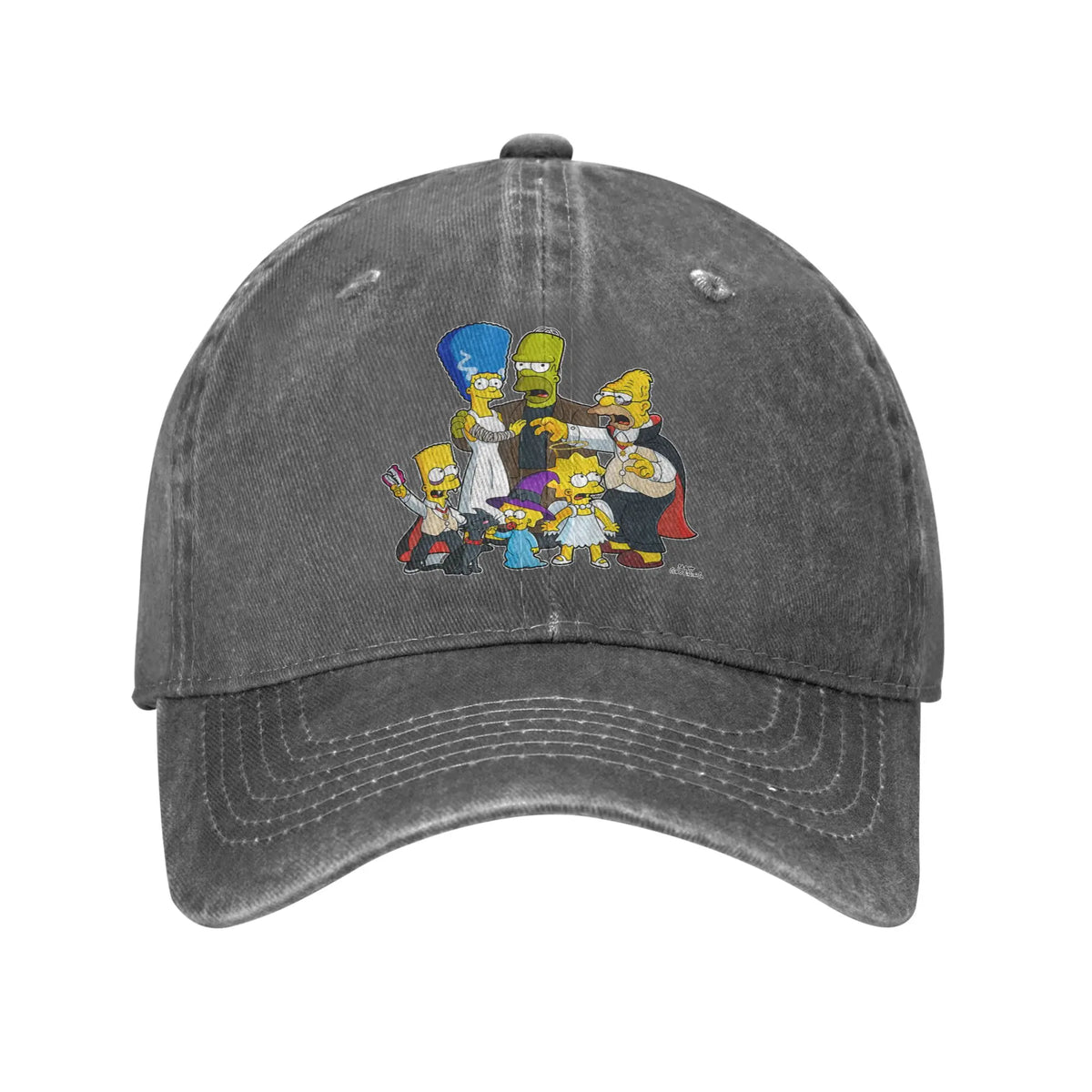 The S-simpson Family Treehouse of Horror Casual Baseball Cap