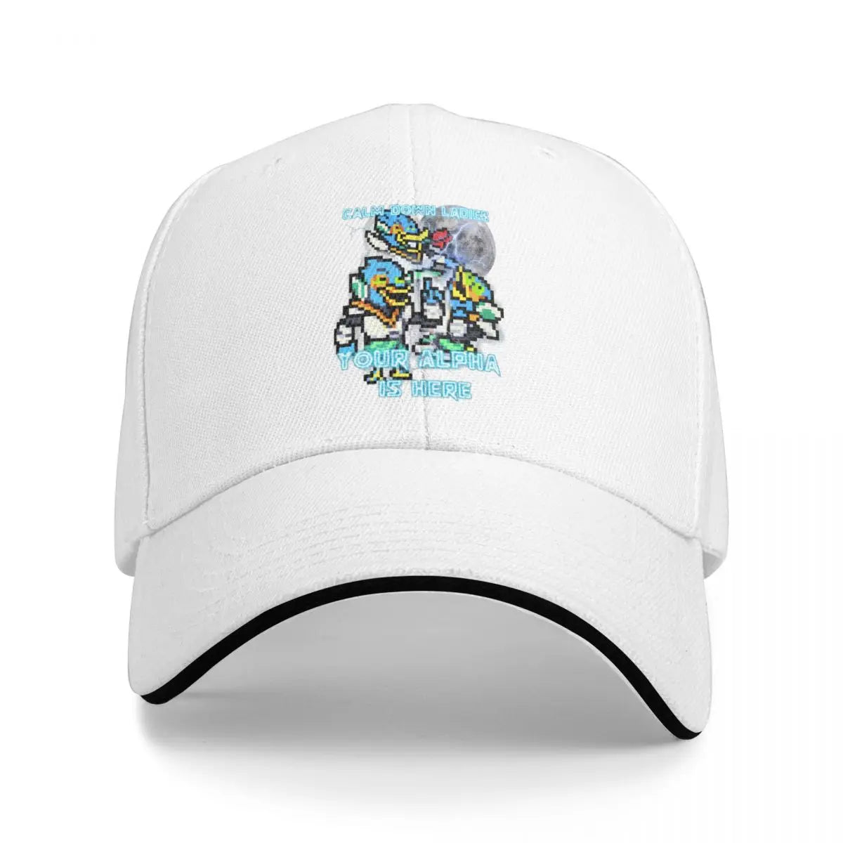 Baseball Caps Deltarune Calm Down Ladies Your Alpha Is Here