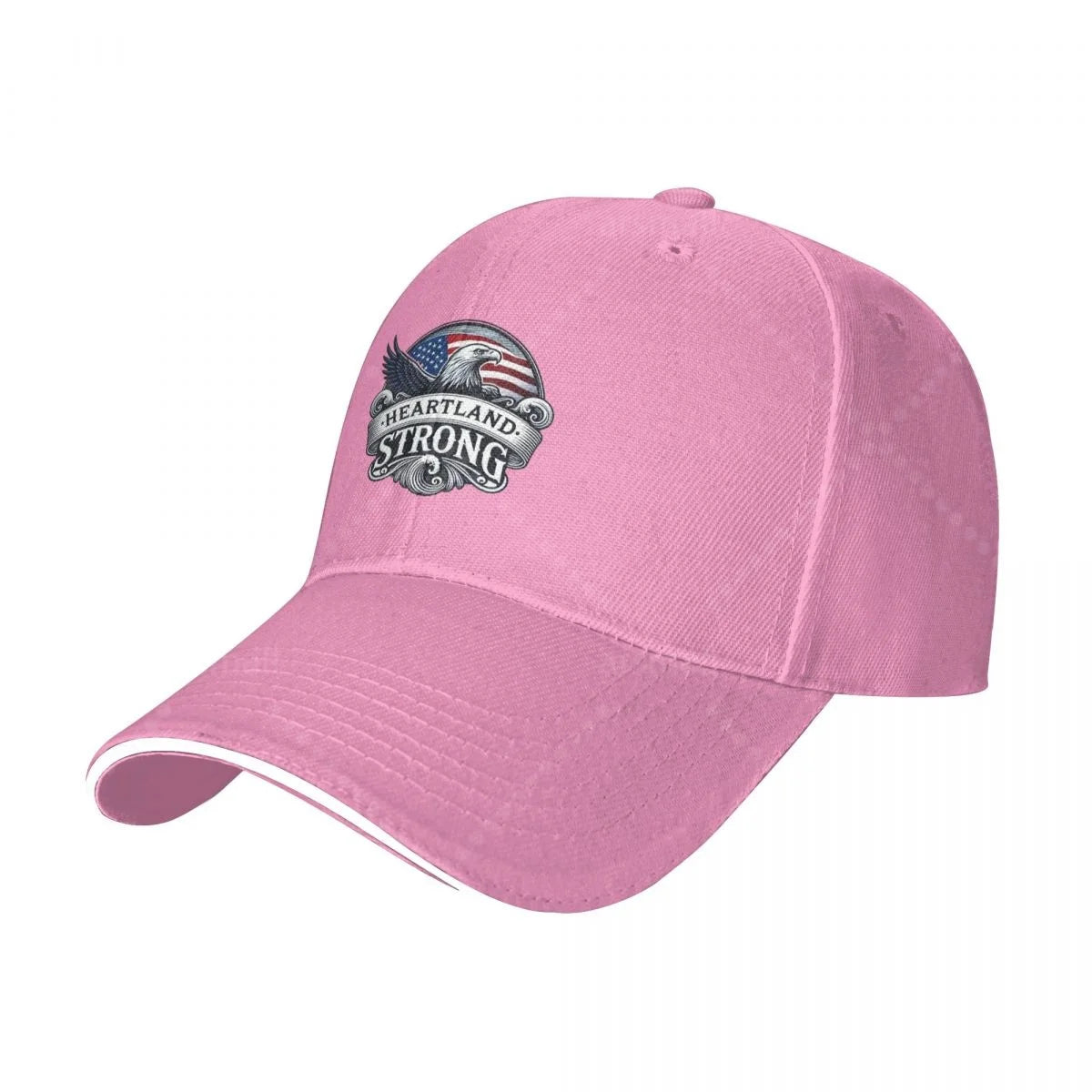 Heartland Strong Sticker Baseball Cap