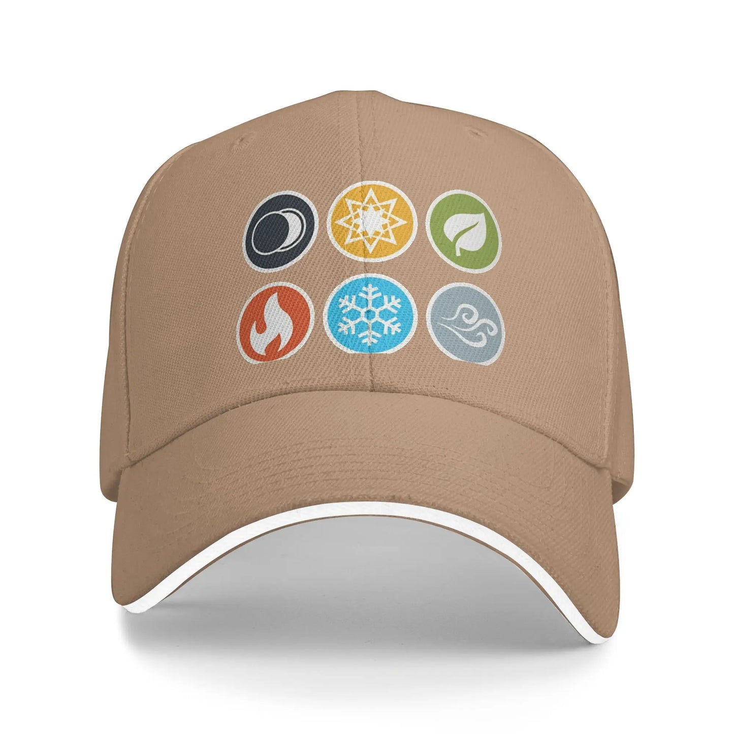Spring Casual Baseball Cap Gloomhaven Element Symbols Board Game Kpop Rock