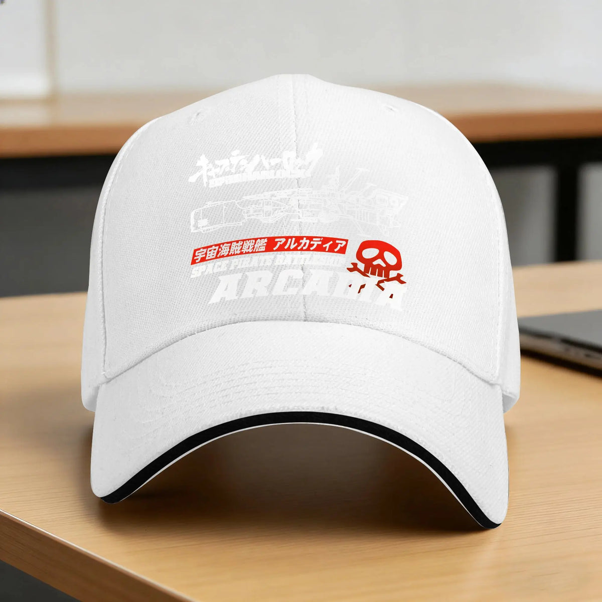 Battleship Arcadia Casual Baseball Cap Captain Harlock