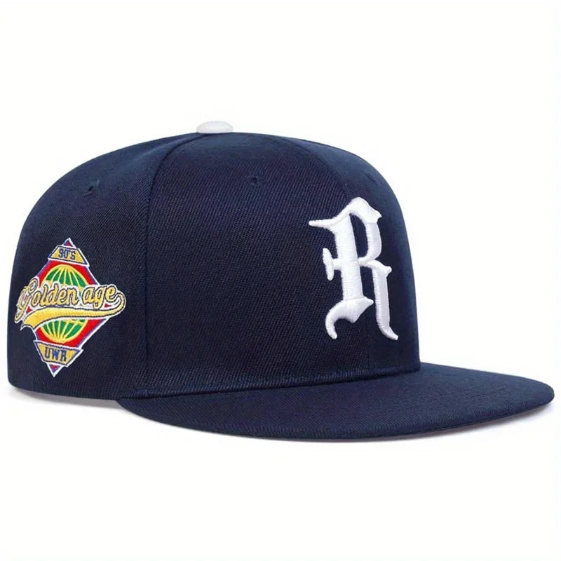 Unisex Letter Embroidery Side Planet Hip-hop Hats