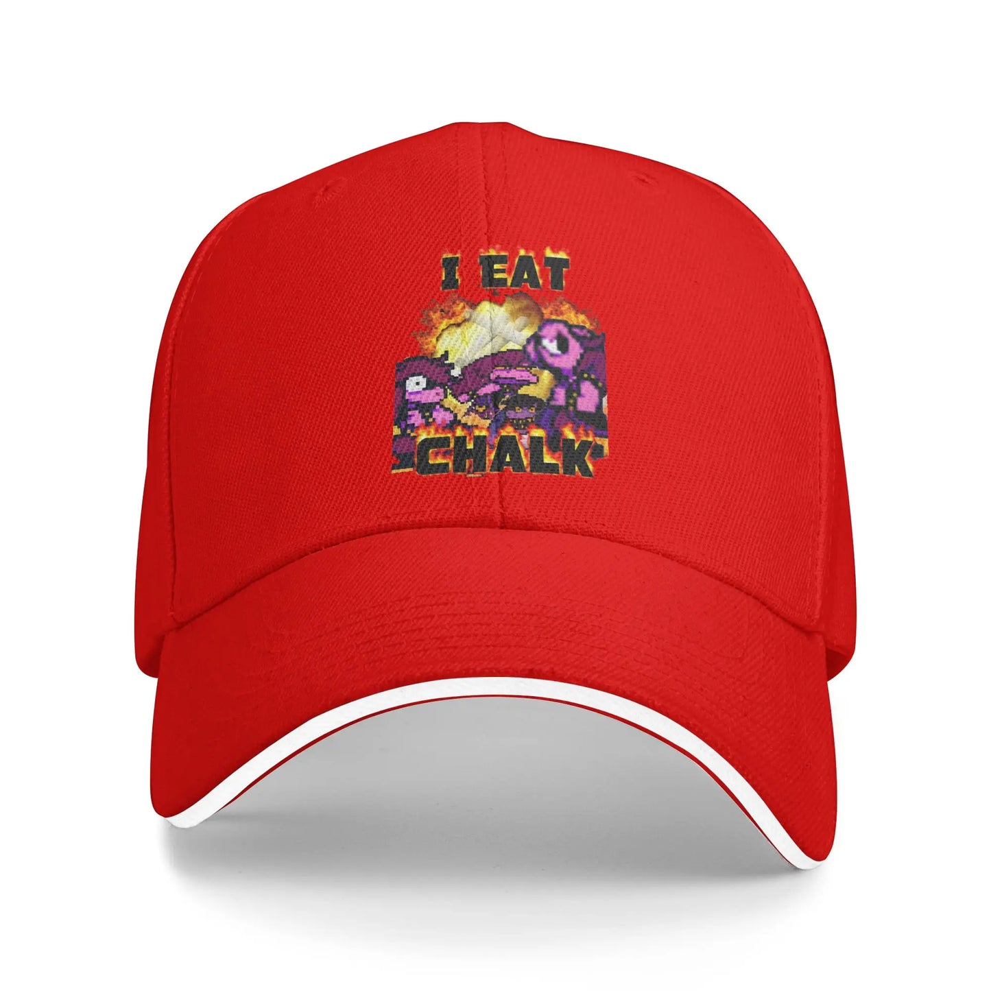 Deltarunes Baseball Cap I Eat Chalk