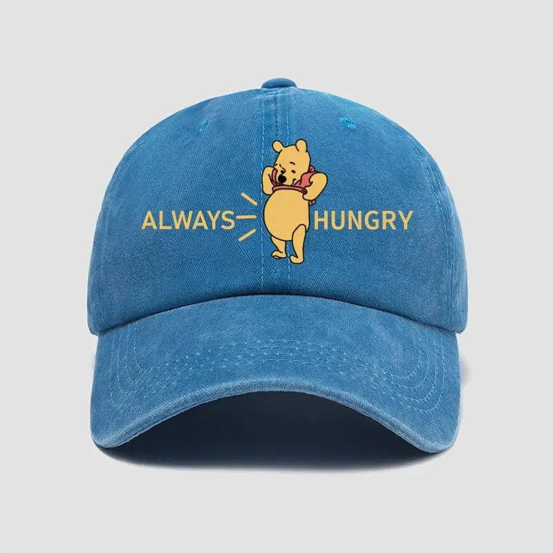 Pooh Bear Casual Hat Cute Anime Figure Winnie Baseball Caps
