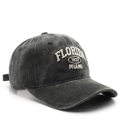 Vintage Washed Cowboy Baseball Cap