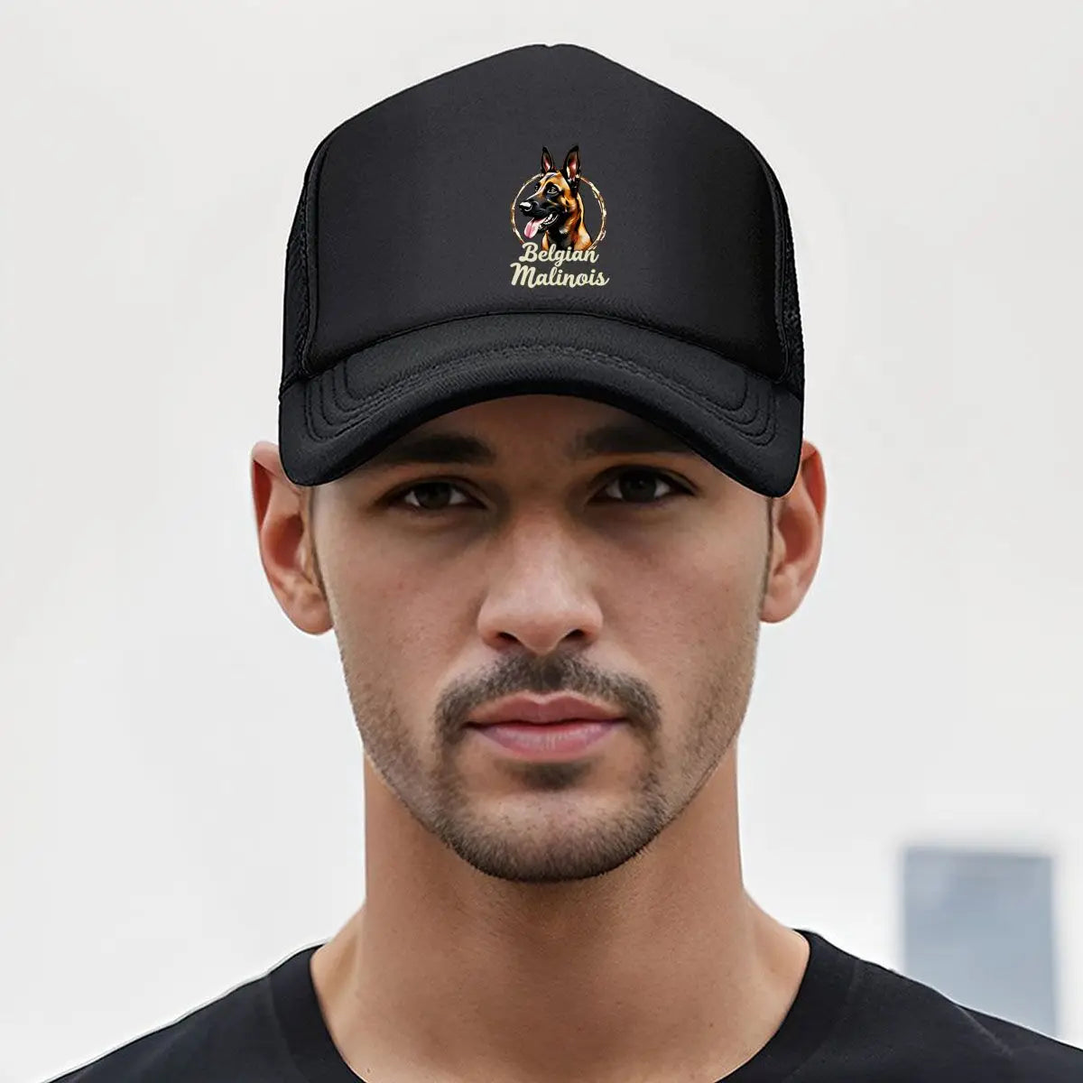 Belgian Shepherd Mesh Baseball Cap