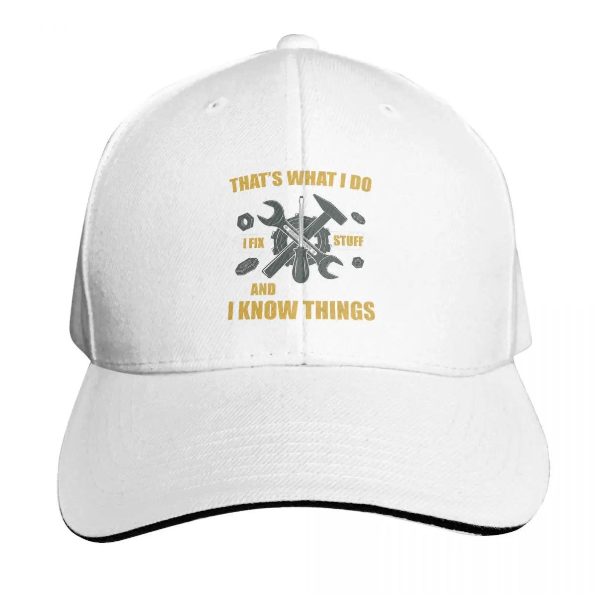 That's What I Do I Fix Stuff And I Know Things Cap Fashion Casual Baseball Caps