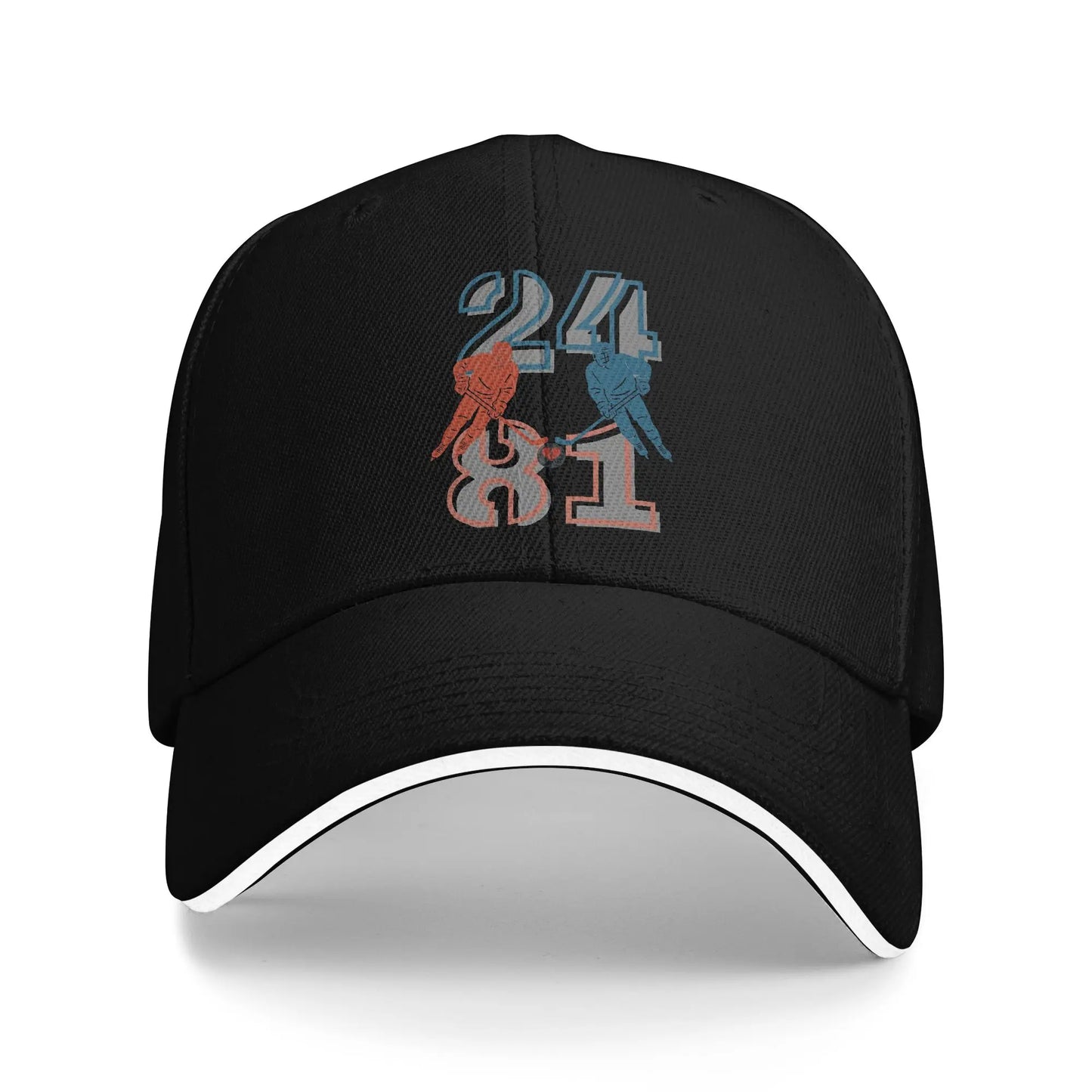 Heated Rivalry Funny Loon Quote Baseball Cap Hip Hop Stupid Canadian Wolf Bird