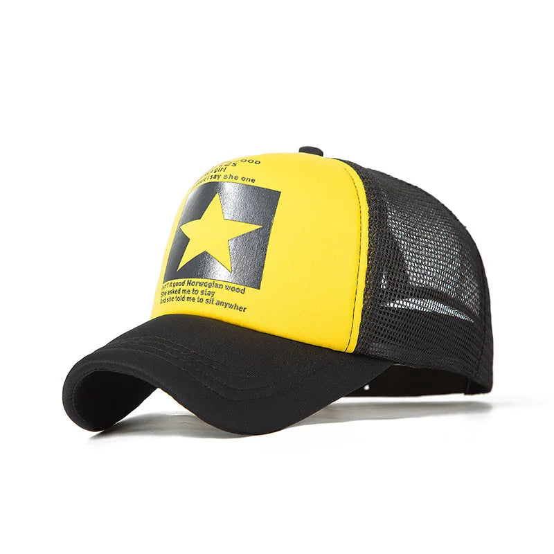 Fashion Letter Embroidery Baseball Cap For Men Women