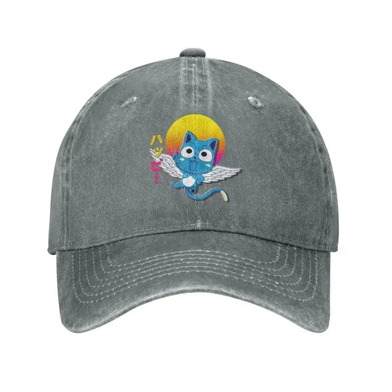 Multi Functional Fashionable Unisex HatPersonalized Cotton Happy Fairy Tail Baseball Cap