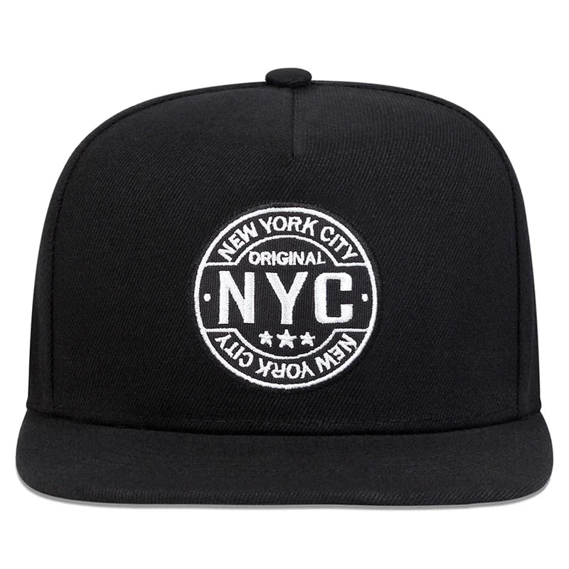 Unisex NEW YORK CITY Letter Embroidery Hip-hop Hats Snapback Hat