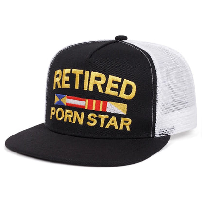 Personalized New Flat Edge Hat letters Creative Embroidered Street HipHop Hat Snapback Caps