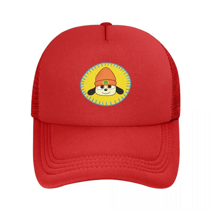 PaRappa The Rapper Patch Mesh Baseball Caps