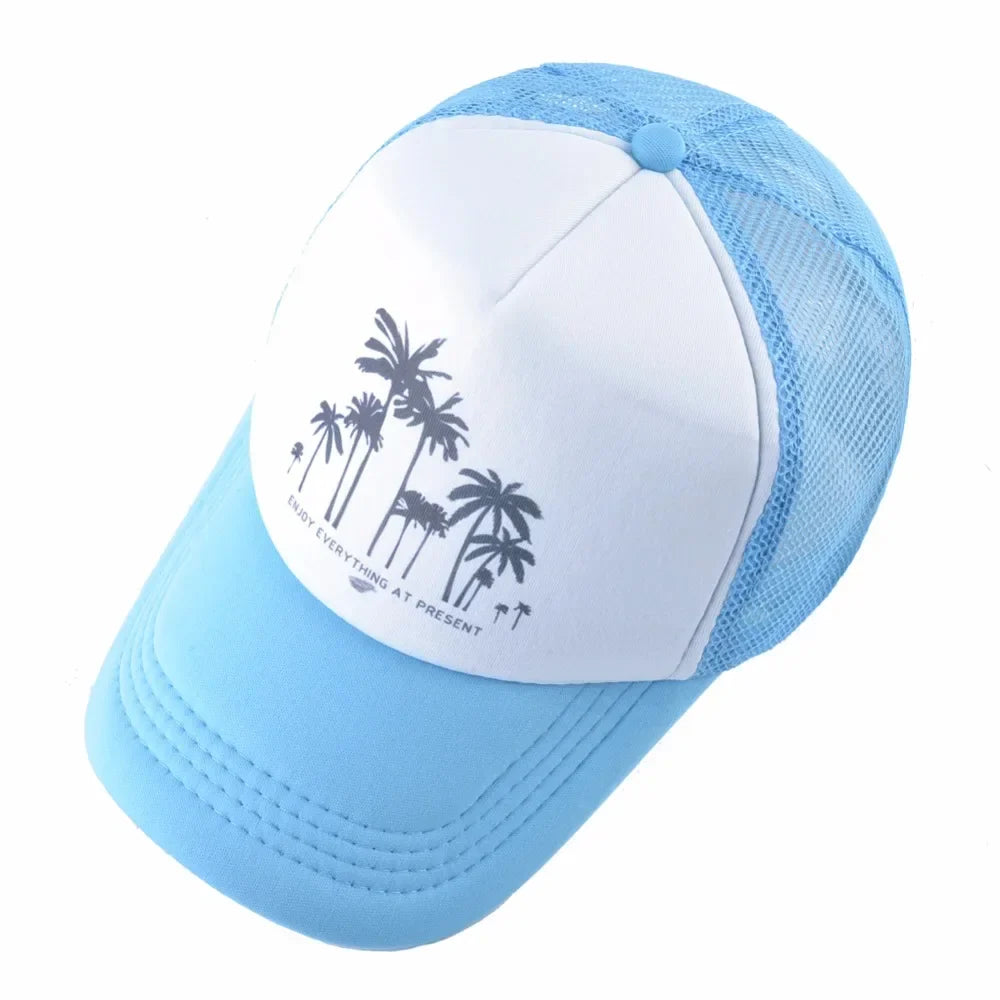 Snapback Mesh Baseball Cap Summer Outdoor Sport Hats