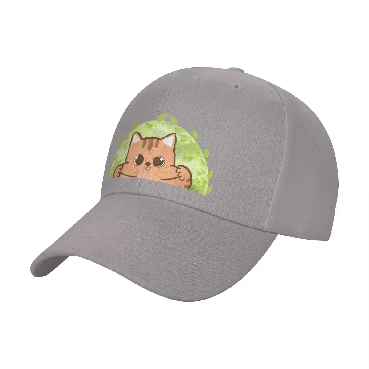A Cat in the Night Baseball Cap