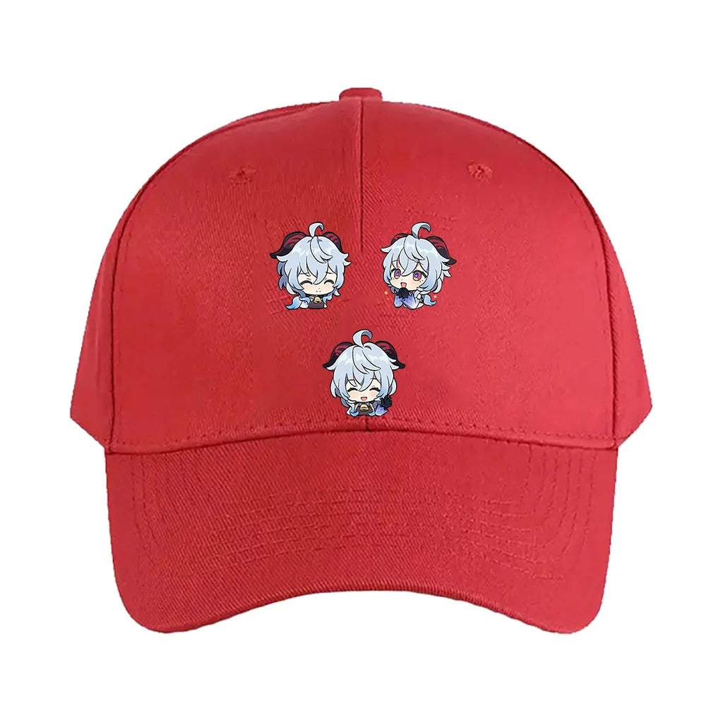 Chibi Ganyu Genshin Impact Baseball Cap