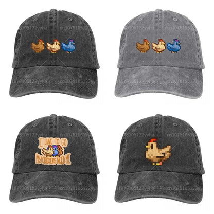 Baseball Cap Stardew Valley Game Abigail Sebastian Caps
