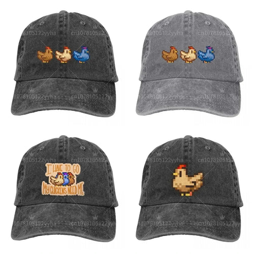 Baseball Cap Stardew Valley Game Abigail Sebastian Caps
