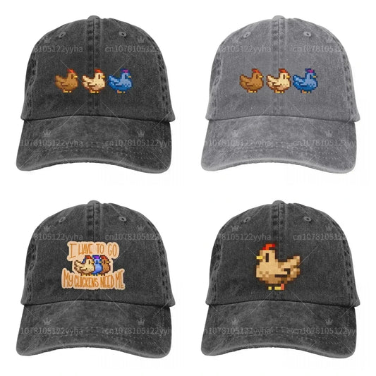 Baseball Cap Stardew Valley Game Abigail Sebastian Caps