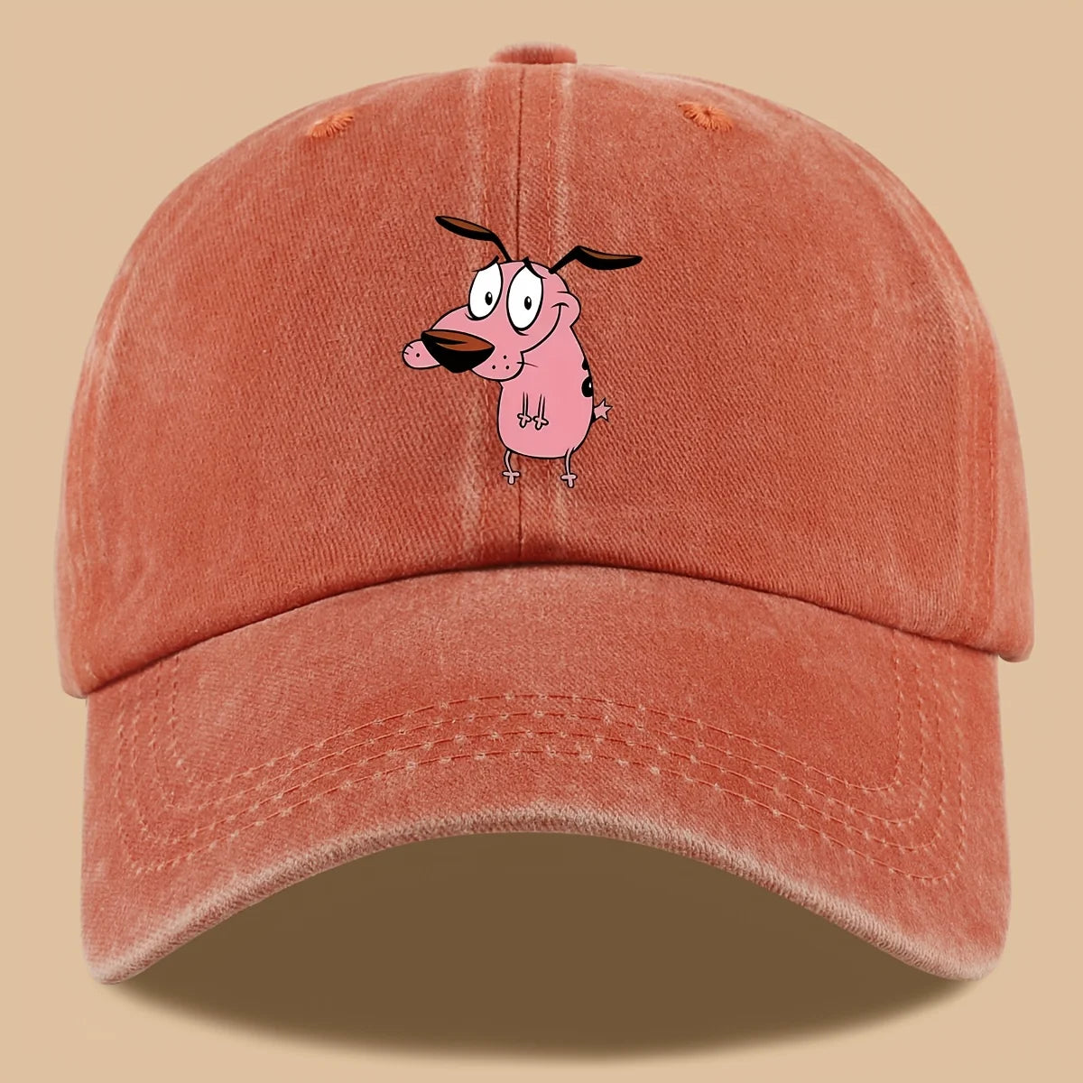 Women's Cute Puppy Printed Baseball Cap