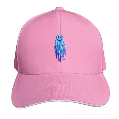 The Happy Blue Ghost Baseball Cap