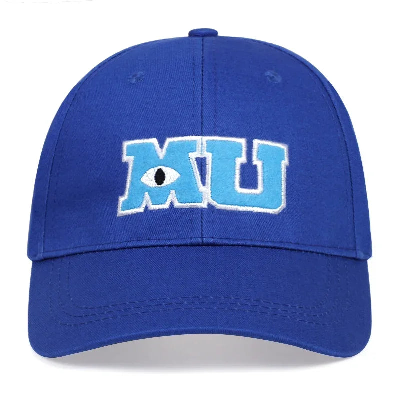 Comic Baseball Caps Men Women Cotton Monsters University MU