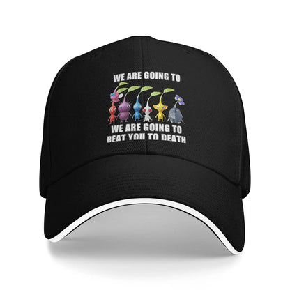 Pikmin Running Baseball Caps