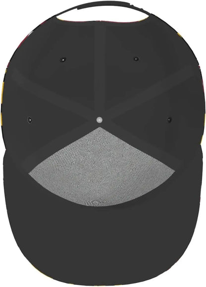 Maryland Flag Snapback Caps Sun Protection Hat Outdoor Trucker Hat