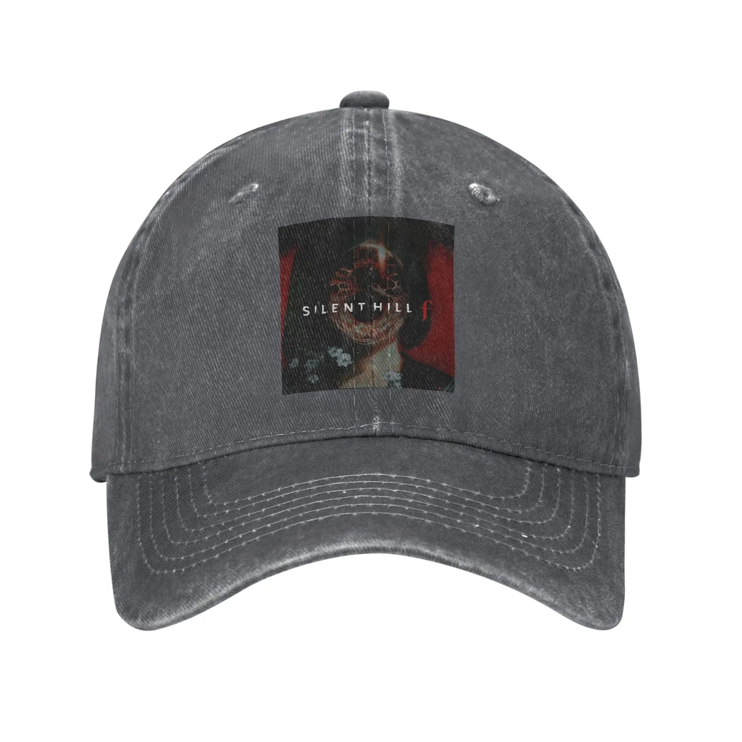 Silent Hill F Horror Game Art Flowers Unisex Baseball Caps Shimizu Hinako
