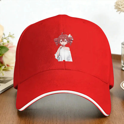 Kasane Teto Vocaloid Anime Japanese Casual Baseball Cap