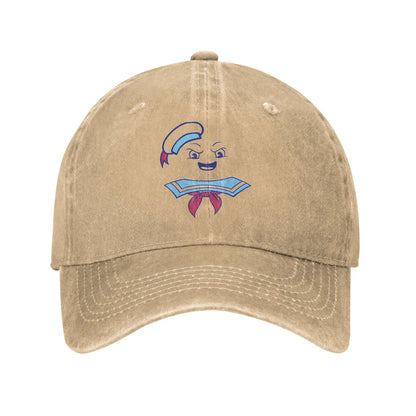 Ghost Movie Green Slimer Retro 80‘s Cartoon Sun Baseball Cap